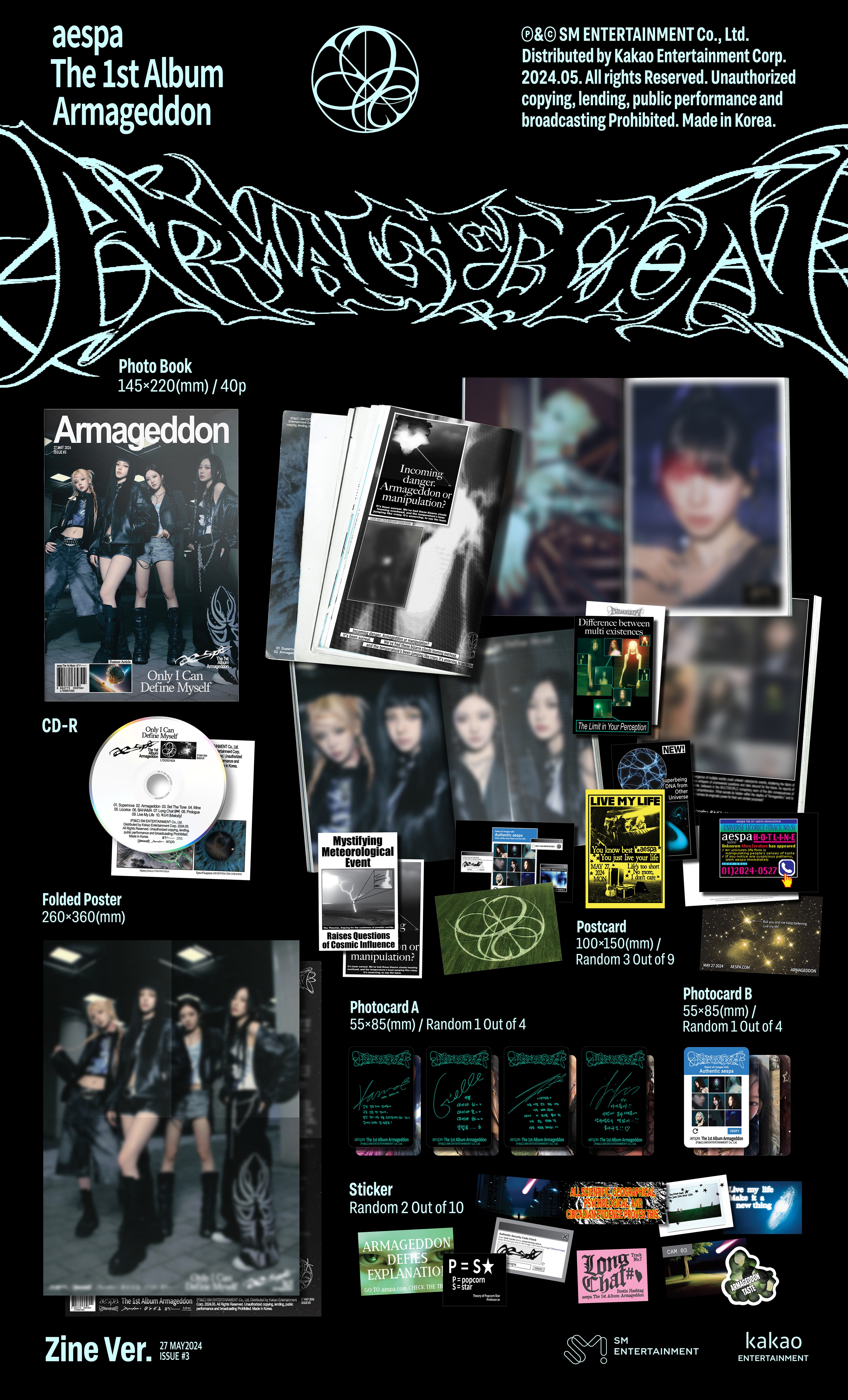 AESPA - ARMAGEDDON (ZINE Ver.)